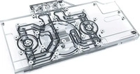 Alphacool Eisblock Aurora Acryl GPX-A Radeon RX 6800XT/6900XT Nitro+ mit Backplate