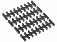 Alphacool Eiskamm X16 - 3mm black - 4 Stück (24756), Grundpreis: &euro; 0,80 /
