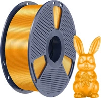 Sunlu Silk PLA+ Filament Brass 1.75mm 1kg