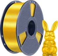 Sunlu Silk PLA+ Filament Light Gold 1.75mm 1kg