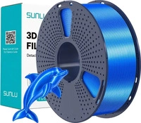 Sunlu Silk PLA+ Filament Blue 1.75mm 1kg