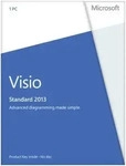 Microsoft D86-04741, Microsoft Visio 2013 Standard 32-Bit, x64 Vollversion,