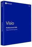 Microsoft D87-07120, Microsoft Visio 2016 Professional 32-Bit, x64 Vollversion,