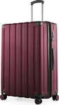 hauptstadtkoffer Q-Damm - Gro&szlig;er Koffer Hartschale Burgund matt, TSA, 78 cm,...