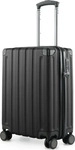 hauptstadtkoffer Q-Damm - Handgep&auml;ck, Hartschale, Schwarz matt, TSA, 54 cm, 38...
