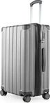 hauptstadtkoffer Q-Damm - Mittelgro&szlig;er Koffer Hartschale Silber matt, TSA, 68...