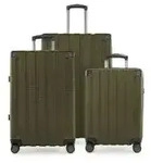 Q-Damm - 3er Koffer Set Hartschale Avocado matt, TSA