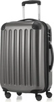 hauptstadtkoffer Alex - Handgep&auml;ck Hartschale Titan gl&auml;nzend, 55 cm, 42 Liter