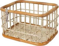 Basil 13080, Rattan Fahrradkorb f&uuml;r vorne Basil Green Life Large 30 Liter 46 x 35 x