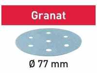 Festool 497413, Festool Schleifscheibe STF D77/6 P500 GR/50 Granat 497413