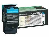 Lexmark Toner C544X1CG cyan 4000 Seiten, Original Zubehör von Lexmark OEM-Nr. des