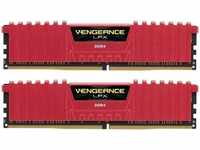 CORSAIR CMK16GX4M2B3200C16R, DDR4-3200 16GB Corsair Vengeance LPX Red Kit (2x8GB)