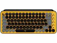 LOGITECH 920-010719, Logitech POP Keys Wireless Mechanical Keyboard, Blast, TTC