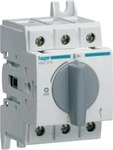 Hager HAC310, Hager HAC310 Lasttrennschalter 3polig 100A f&uuml;r Hutschiene oder