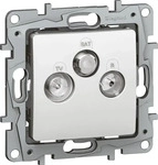 Legrand 664763, Legrand 664763 Niloe TV-R-SAT Ohnesprk UW