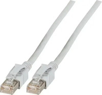 EFB DCK1001GR.15, EFB DCK1001GR.15 RJ45 Patchkabel Cat.6A S/FTP FRNC VC LED grau 15m