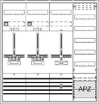 Striebel & John DA47QH, Striebel & John DA47QH Komplettschrank, AP Dreipunkt, A47