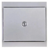 Kopp 621377084, Kopp 621377084 MALTA - Taster beleuchtet, Farbe: silber