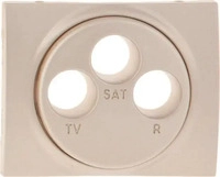Legrand 771473, Legrand 771473 Abdeckung Antennen-Steckdose 3-Loch TV-R-SAT...