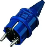 Mennekes 10838, Mennekes 10838 Stecker SCHUKO, 16A2p+E, 230V, IP44, BL