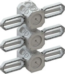 Kaiser 9941.35, KAISER 9941.35 Prefix 2.0 Beton Einbaudose 3x1 NUP, f&uuml;r die