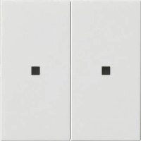 Gira 510703, Gira 510703 RF Bedienaufs. 2f KNX System 55 Reinwei&szlig;