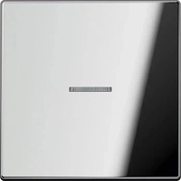 Jung GCR2990KO5, Jung GCR2990KO5 Wippe 1fach, mit Lichtleiter, Serie LS, Glanzchrom