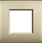 Legrand LNE4802OF, Legrand LNE4802OF Abdeckrahmen Light Air Europe: 1-fach, 2 Module,