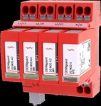 DEHN 942342, Dehn 942342 &Uuml;berspannungsableiter Typ 2 DEHNguard MP 4-polig Uc...