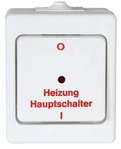 Kopp 567302005, Kopp 567302005 STANDARD - Heizungshauptschalter, Farbe:...