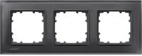 Siemens 5TG1203-2, Siemens 5TG1203-2 DELTA miro Glas schwarz Rahmen 3-fach 5TG12032