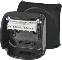 Hensel 62000337, Hensel 62000337 Kabelabzweigkasten 1,5-6 qmm 5polig, schwarz,