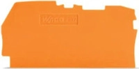 Wago 2102-1292, Wago 2102-1292 Abschluss- und Zwischenplatte,0,8 mm dick,orange