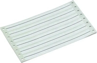 Wago 243-110, Wago 243-110 Beschriftungsstreifen,permanent klebend,wei&szlig; 243110 - 6