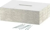 OBO 7215270, OBO 7215270 Endst&uuml;ck f&uuml;r BSKD12-K0506 50x60 Glasfaserleichtbeton grau