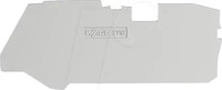 Wago 2110-1291, Wago 2110-1291 Abschluss- und Zwischenplatte,1 mm dick,grau...