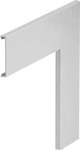 OBO 6274492, OBO 6274492 Oberteil Flachwinkel, glatt Polyvinylchlorid lichtgrau RAL