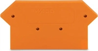 Wago 281-317, Wago 281-317 Abschluss- und Zwischenplatte,3 mm dick,orange 281317 - 25