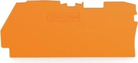 Wago 2104-1292, Wago 2104-1292 Abschluss- und Zwischenplatte,1 mm dick,orange