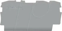 Wago 2000-1391, Wago 2000-1391 Abschluss- und Zwischenplatte,0,7 mm dick,grau