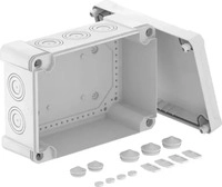 OBO 2005024, OBO 2005024 Kabelabzweigkasten 286x202x125 Polycarbonat lichtgrau RAL