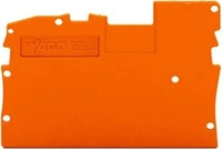 Wago 2022-1292, Wago 2022-1292 Abschluss- und Zwischenplatte,1 mm dick,orange