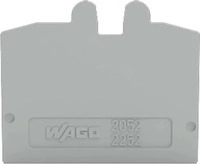 Wago 2052-1291, Wago 2052-1291 Abschlussplatte,grau 20521291 - 25 St&uuml;ck