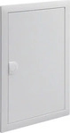 Hager VZ102WN, Hager VZ102WN Blendrahmen, Volta, 2reihig, mit T&uuml;r, RAL9016