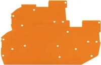 Wago 2020-2292, Wago 2020-2292 Abschluss- und Zwischenplatte,1 mm dick,orange