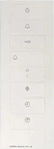 Siemens 5TG1136, Siemens 5TG1136 DELTA i-system Piktogrammbogen f&uuml;r 1-fach...