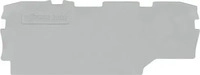 Wago 2002-1991, Wago 2002-1991 Abschluss- und Zwischenplatte,1 mm dick,grau 20021991