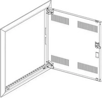 ABN GBRU24TL, ABN GBRU24TL Blendrahmen + T&uuml;r mit L&uuml;ftungsschlitz 2x4 f&uuml;r