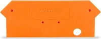 Wago 279-317, Wago 279-317 Abschluss- und Zwischenplatte,2 mm dick,orange...