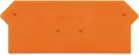 Wago 280-317, Wago 280-317 Abschluss- und Zwischenplatte,2,5 mm dick,orange...